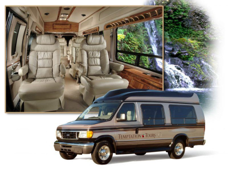 Luxury Limo Van Temptation Tours Maui