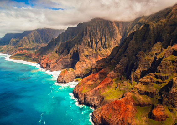 bluehawaiian maui circle island helicopter with landing slider mountain