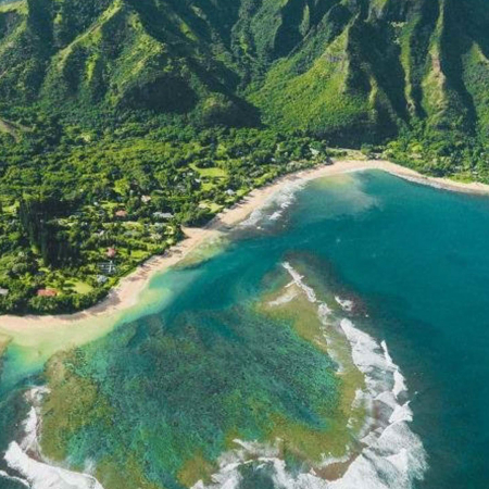 temptationtours road to Hana helicopter tour island overview beacj