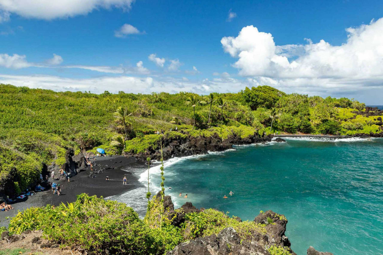 road to hana black sand beach maui product image
