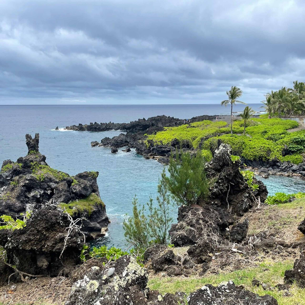 hawaiianstyle luxury full circle hana tour keanae peninsula view