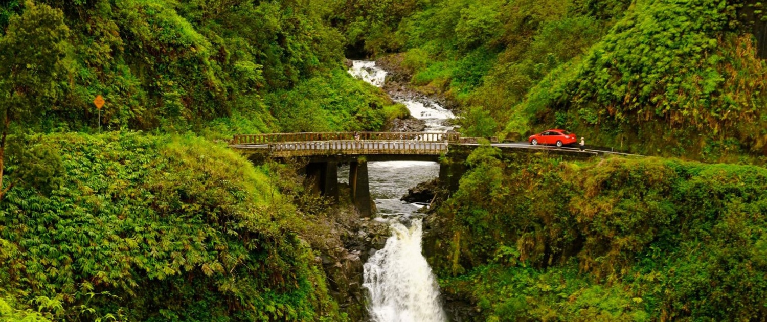 Wailua Iki Falls Hana Bound Tour