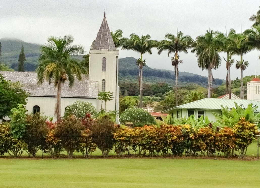 Hana Town Church Maui Hawaii