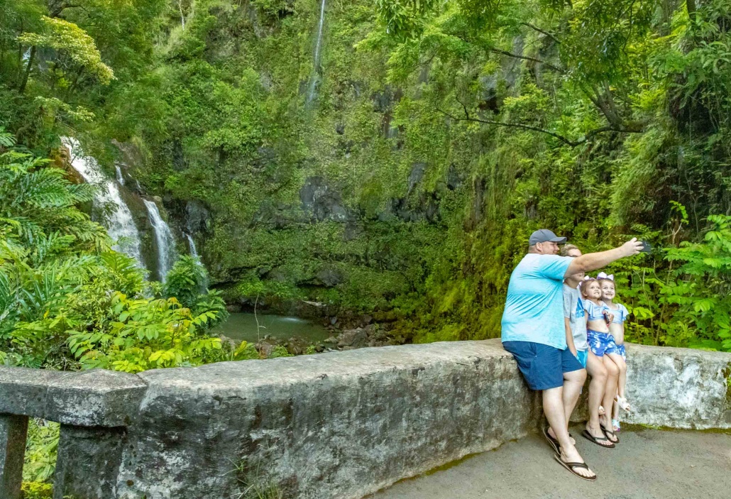 Road to Hana Waterfall Scenics Maui