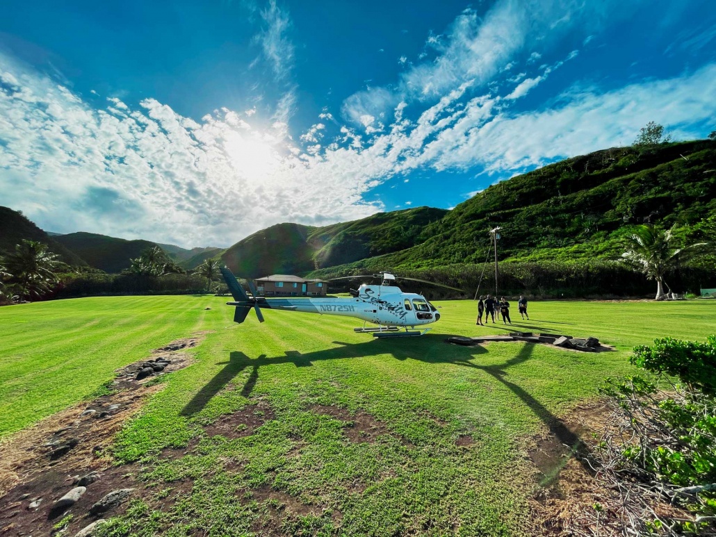great shots of maui helicopter tour with landing hawaii