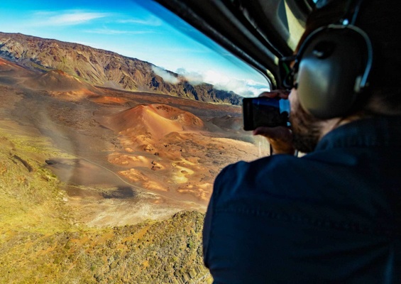 helicopter tour haleakala crater the most popular attraction in upcountry maui hawaii slider
