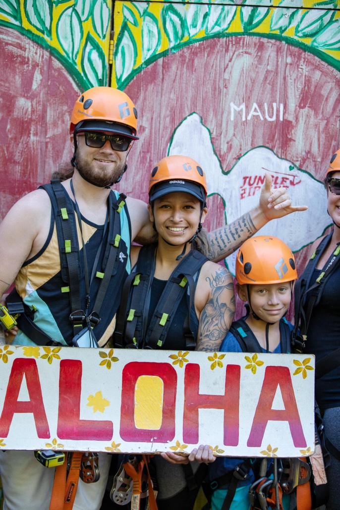 a great tour for families who want a taste of our ziplines maui jungle zip