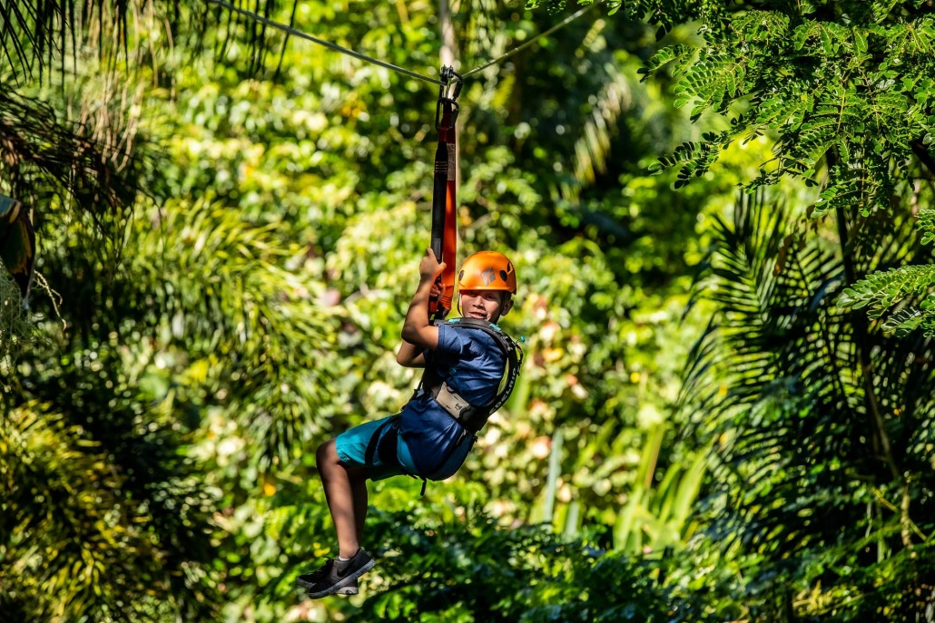 eight lines zipline eco tour maui jungle zip