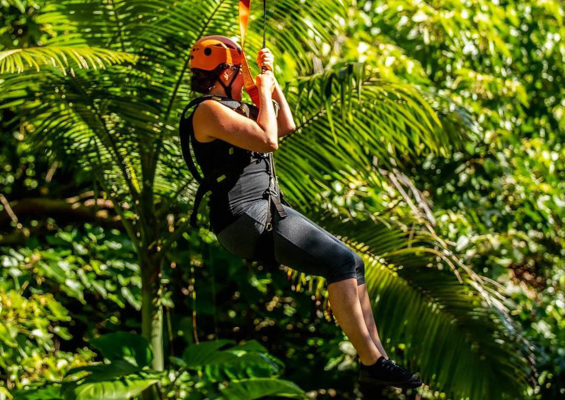 jungle zipline adventure on maui jungle zip 