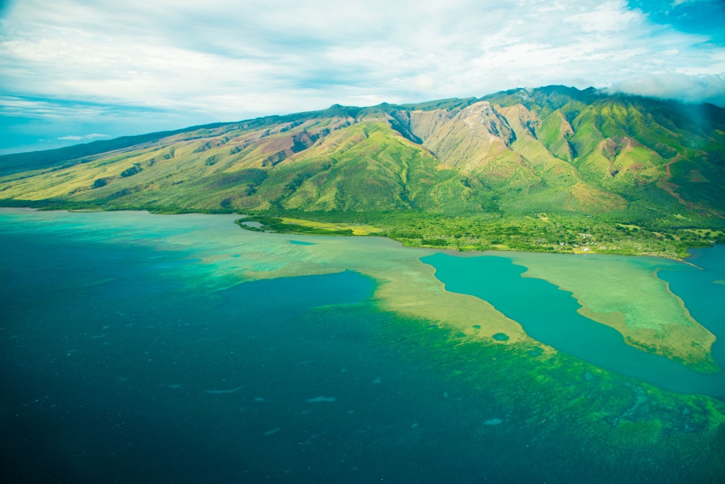 maui aerial photo