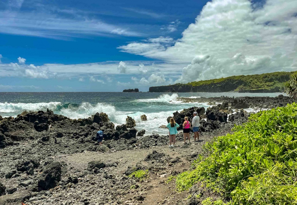 Keanae Peninsula Visitors Road to Hana Maui