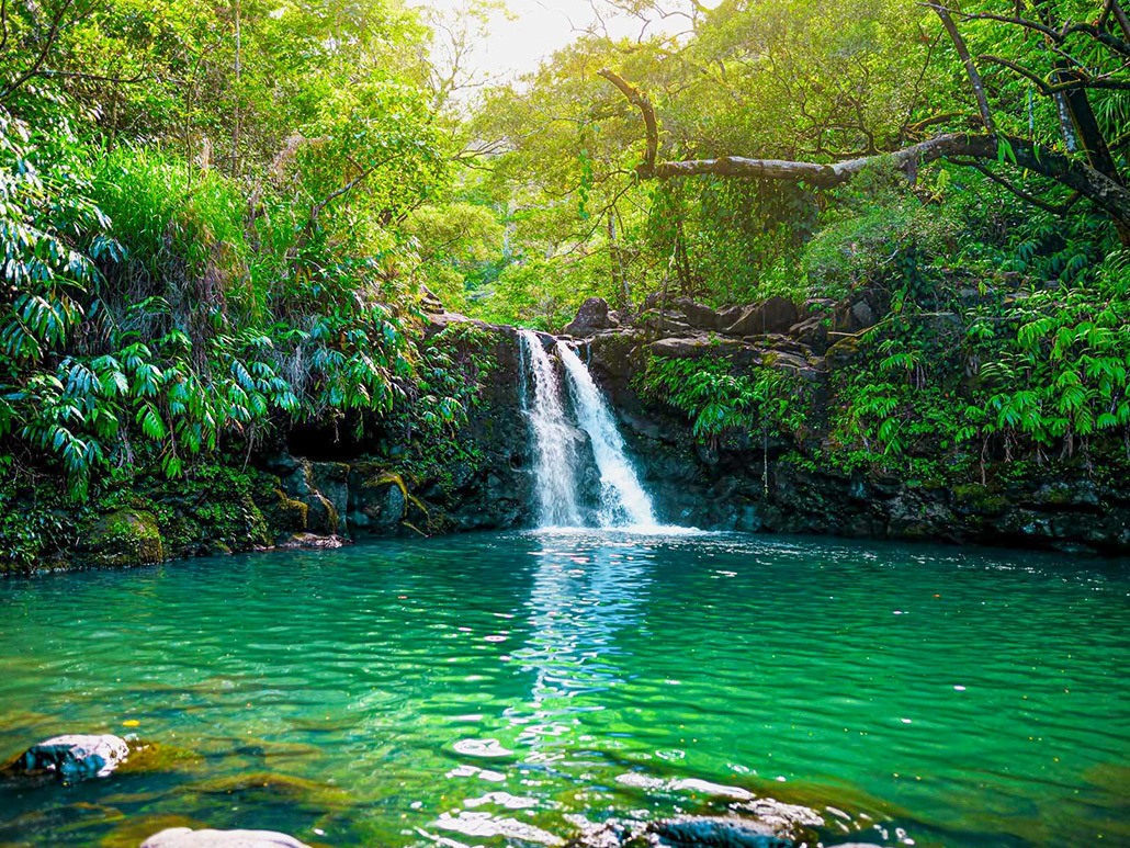 beautiful waterfall