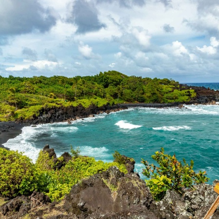 hana small group tour shore