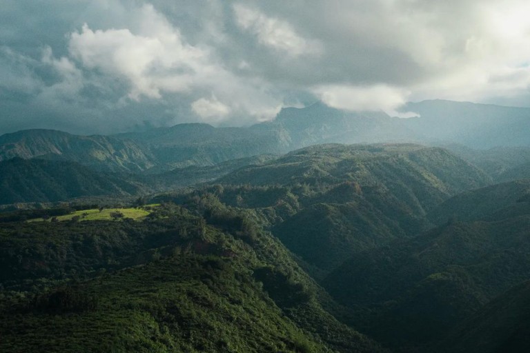 Mountain And Waterfalls Helicopter Ride