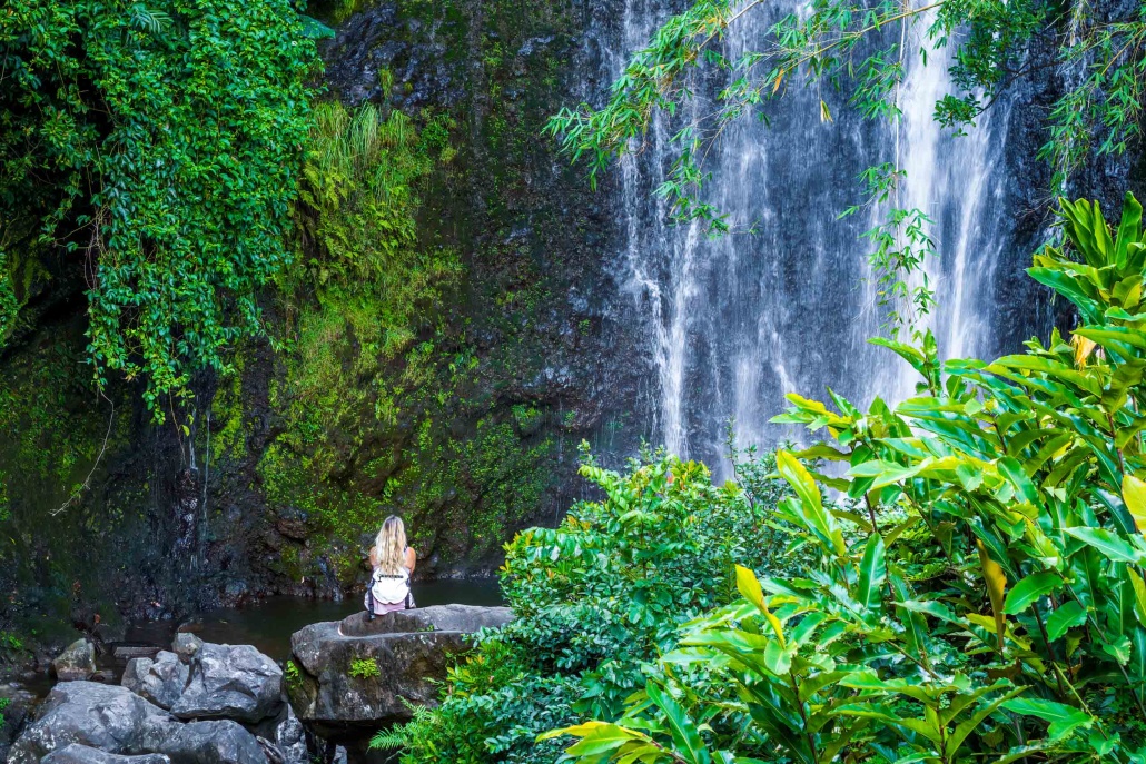 wailua falls near lihue kauai