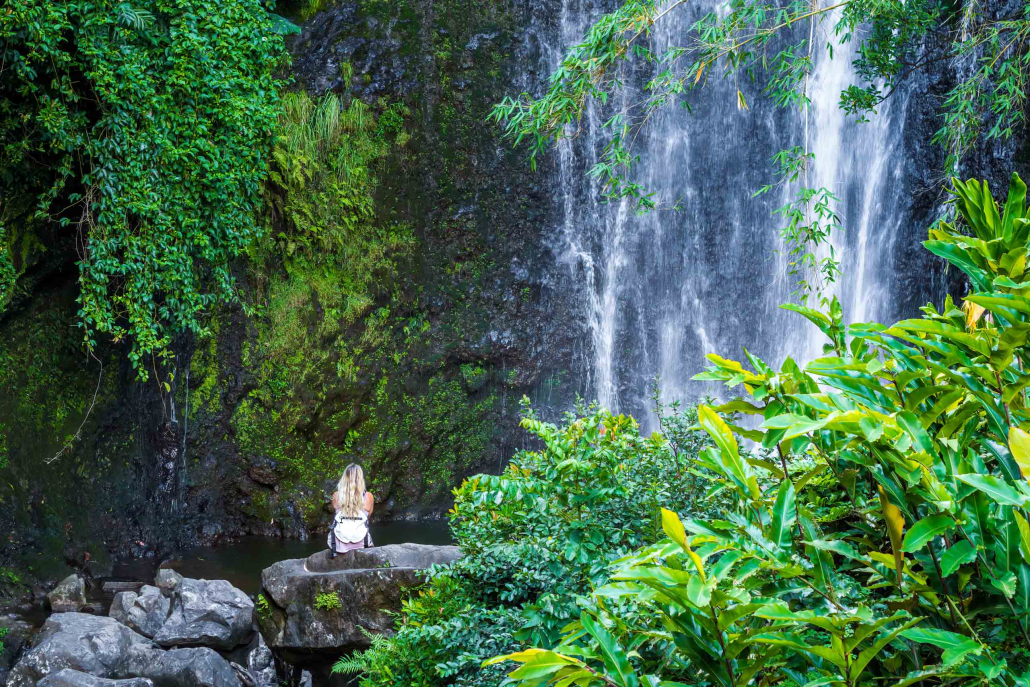 wailua falls near lihue kauai